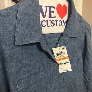Charter Club Tops - Charter Club button down chambray Charter Club Tops - Charter Club button down chambray